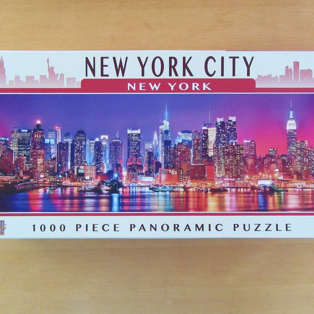 New York City skyline 1000 piece jigsaw puzzle NEW